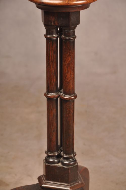 EXCEPTIONAL PAIR OF GILLOWS ROSEWOOD STANDS - ADDITIONAL PHOTO 3