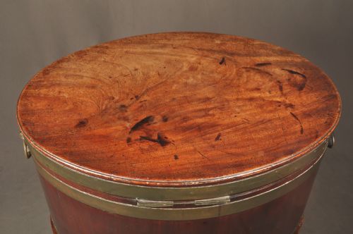 SUPERB 18TH CENTURY MAHOGANY WINE COOLER - ADDITIONAL PHOTO 6