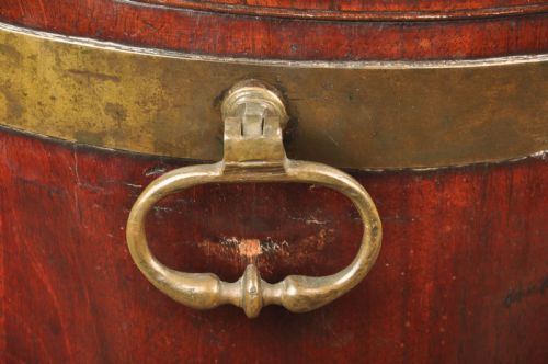 SUPERB 18TH CENTURY MAHOGANY WINE COOLER - ADDITIONAL PHOTO 7