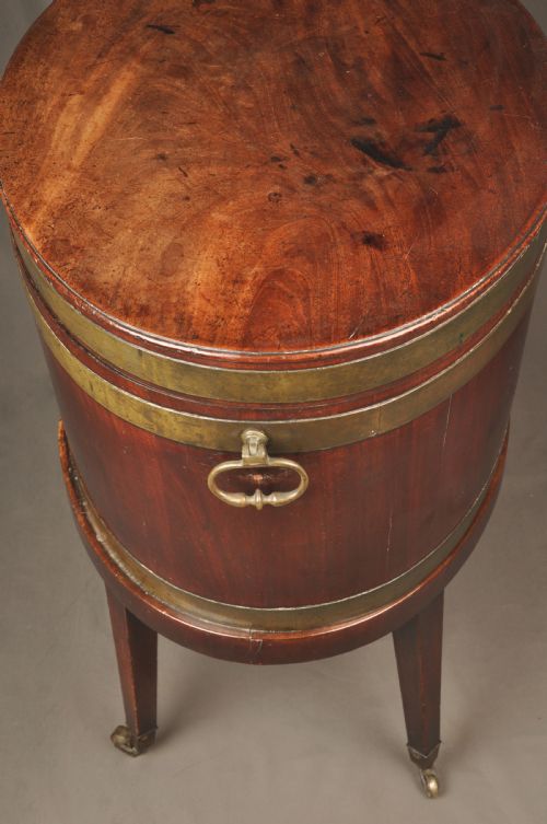 SUPERB 18TH CENTURY MAHOGANY WINE COOLER - ADDITIONAL PHOTO 8