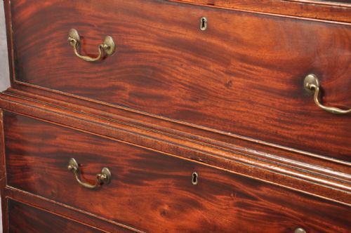 18TH CENTURY MAHOGANY TALLBOY - ADDITIONAL PHOTO 11
