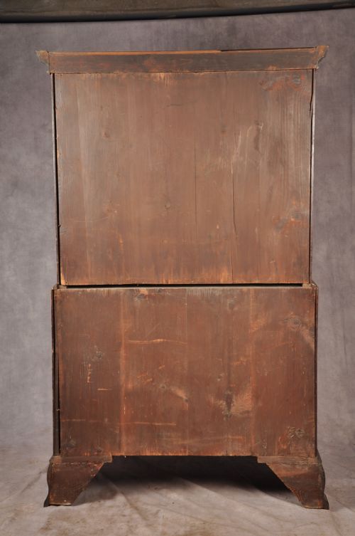 18TH CENTURY MAHOGANY TALLBOY - ADDITIONAL PHOTO 13