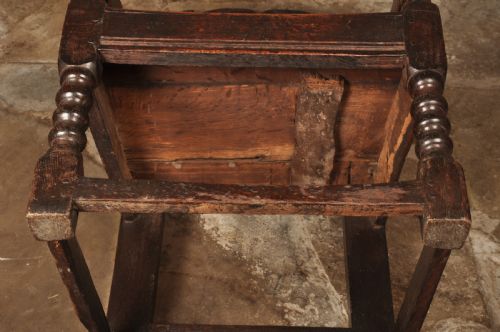 17TH CENTURY YORKSHIRE WAINSCOT CHAIR - ADDITIONAL PHOTO 8