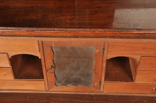 FINE 18TH CENTURY MAHOGANY SECRATAIRE BOOKCASE - ADDITIONAL PHOTO 11