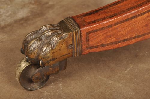 A SUPERB QUALITY REGENCY MAHOGANY BREAKFAST TABLE - ADDITIONAL PHOTO 5