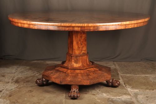 MAGNIFICENT REGENCY MAHOGANY BREAKFAST TABLE - ADDITIONAL PHOTO 3