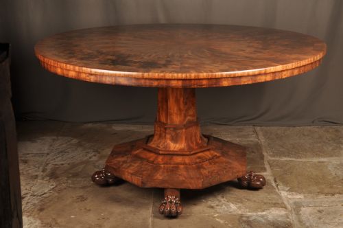 MAGNIFICENT REGENCY MAHOGANY BREAKFAST TABLE - ADDITIONAL PHOTO 4