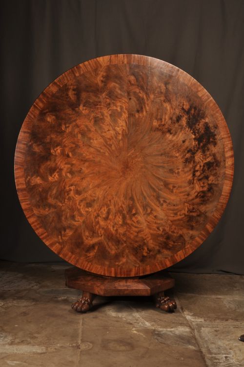MAGNIFICENT REGENCY MAHOGANY BREAKFAST TABLE - ADDITIONAL PHOTO 5