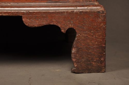 MID 18TH CENTURY OAK BUREAU - ADDITIONAL PHOTO 11