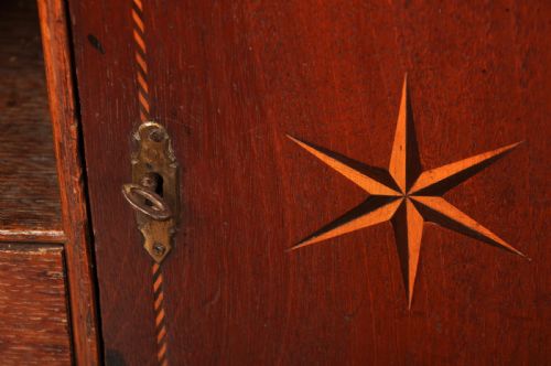 MID 18TH CENTURY OAK BUREAU - ADDITIONAL PHOTO 15