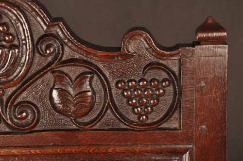OUTSTANDING 17TH CENTURY OAK LANCASHIRE WAINSCOT CHAIR - ADDITIONAL PHOTO 10