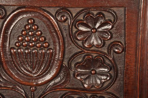 OUTSTANDING 17TH CENTURY OAK LANCASHIRE WAINSCOT CHAIR - ADDITIONAL PHOTO 12