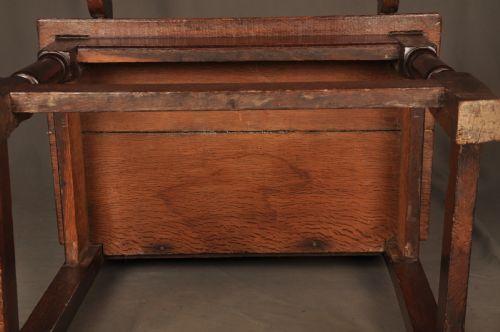 OUTSTANDING 17TH CENTURY OAK LANCASHIRE WAINSCOT CHAIR - ADDITIONAL PHOTO 13