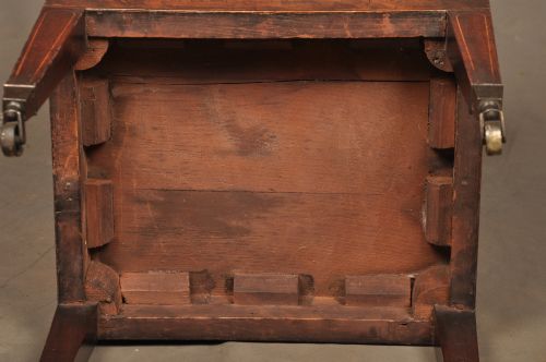 FINE MAHOGANY SHERATON CELLARETTE - ADDITIONAL PHOTO 9