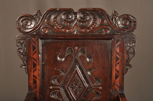 17TH CENTURY YORKSHIRE WAINSCOT CHAIR - ADDITIONAL PHOTO 2