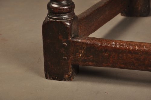 17TH CENTURY YORKSHIRE WAINSCOT CHAIR - ADDITIONAL PHOTO 5