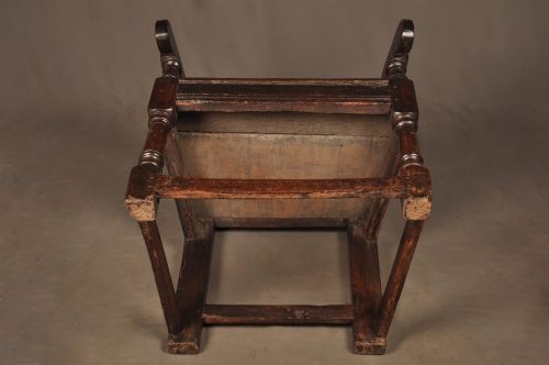 17TH CENTURY YORKSHIRE WAINSCOT CHAIR - ADDITIONAL PHOTO 10