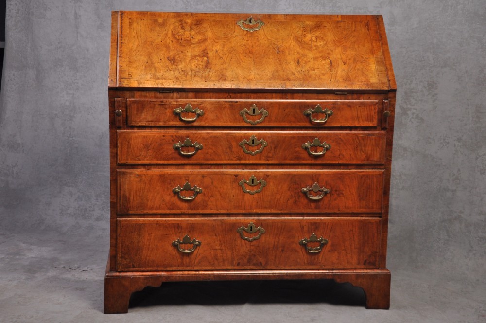 18th Century Walnut Bureau View VII