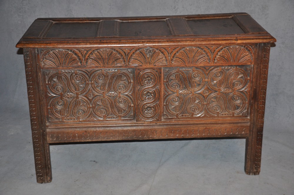 17th Century Oak Coffer 