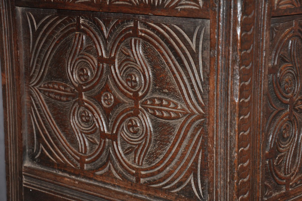 17th Century Oak Coffer  View III