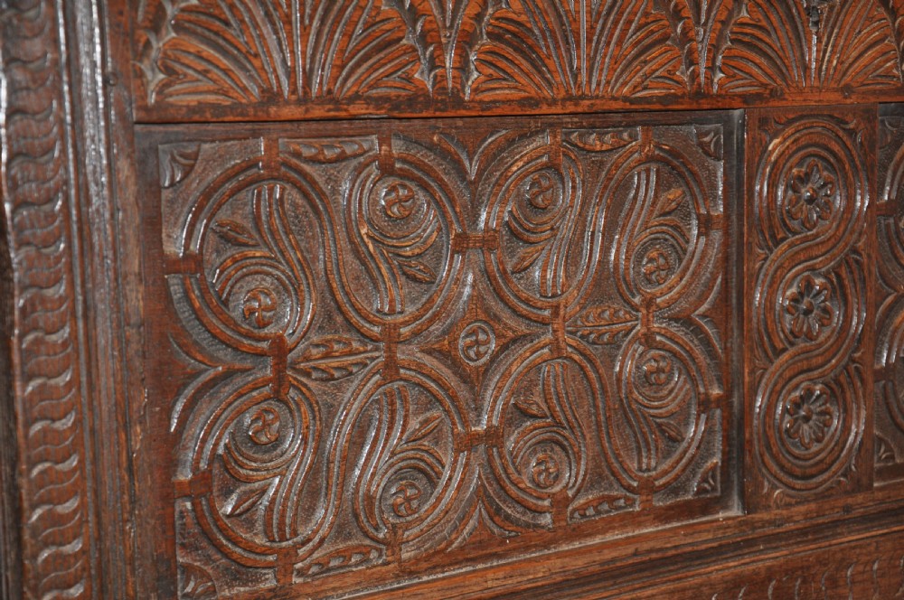 17th Century Oak Coffer  View IV