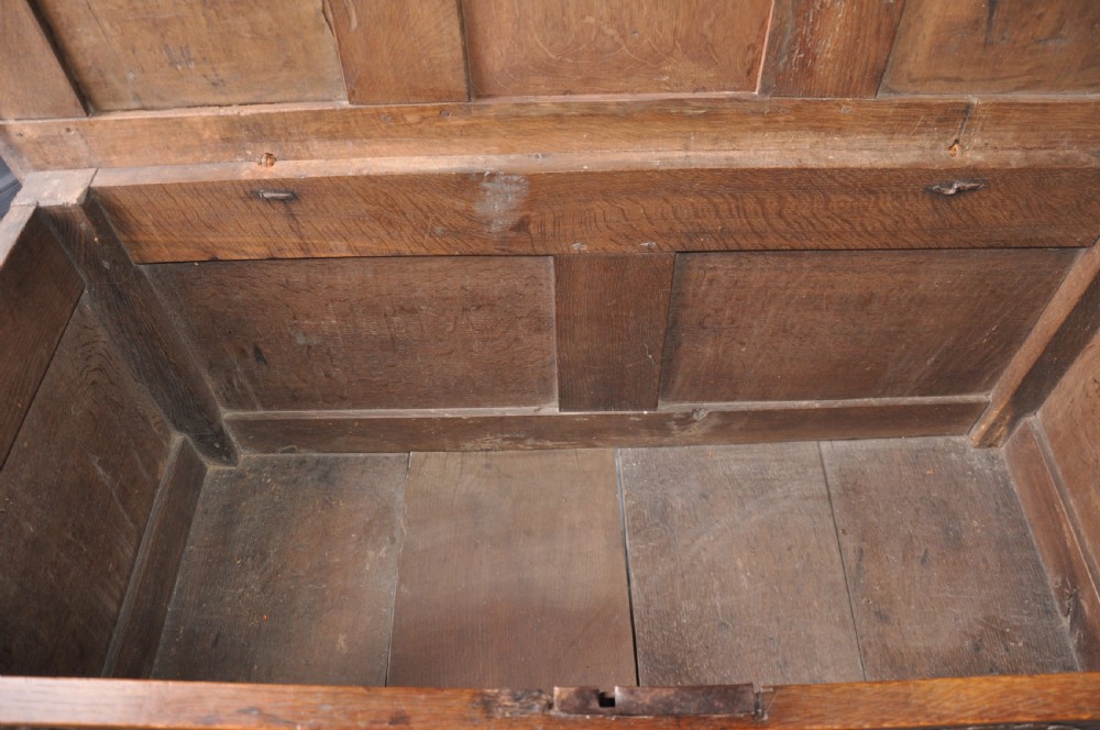 17th Century Oak Coffer  View VI