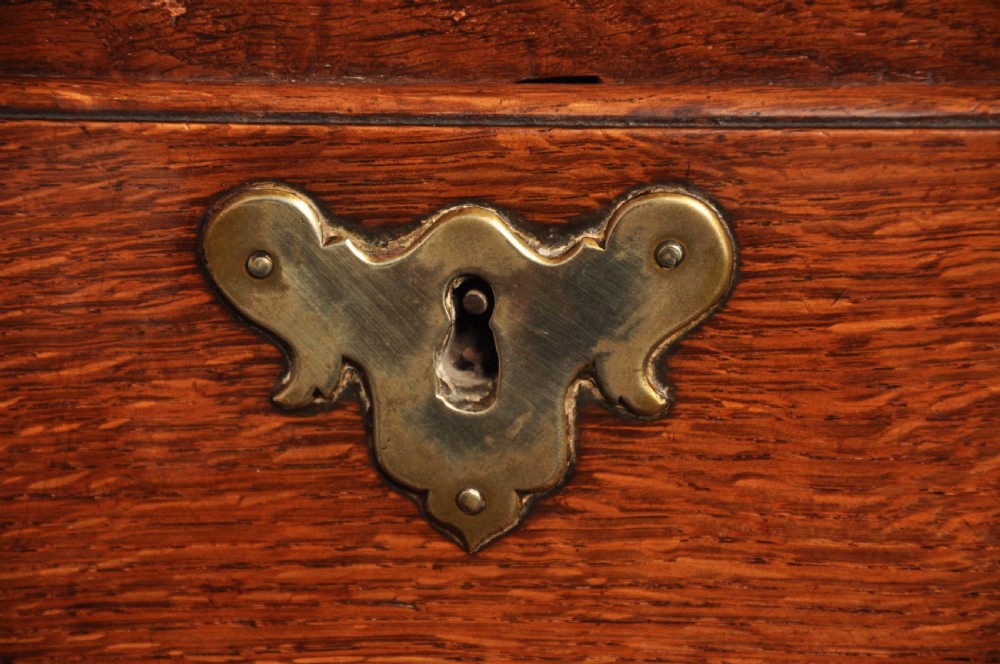 Fine 18th Century Oak Secretaire Chest On Stand View V