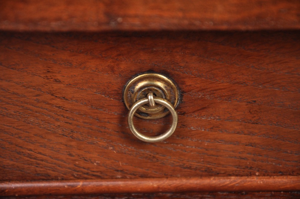 Fine 18th Century Oak Secretaire Chest On Stand View VI