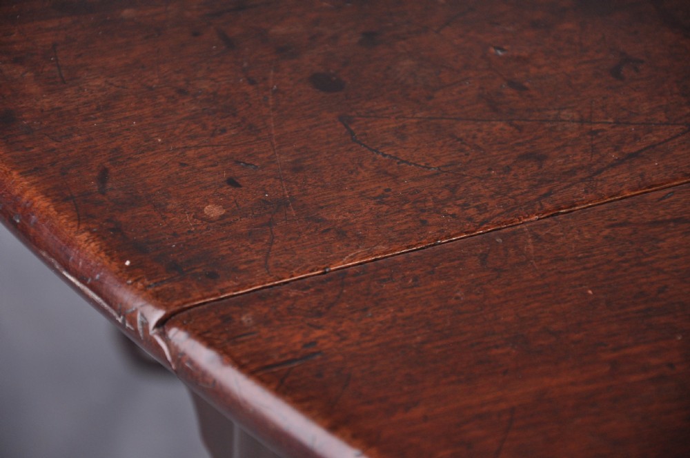 Early 18th Century Mahogany Drop Leaf Dining Table View III