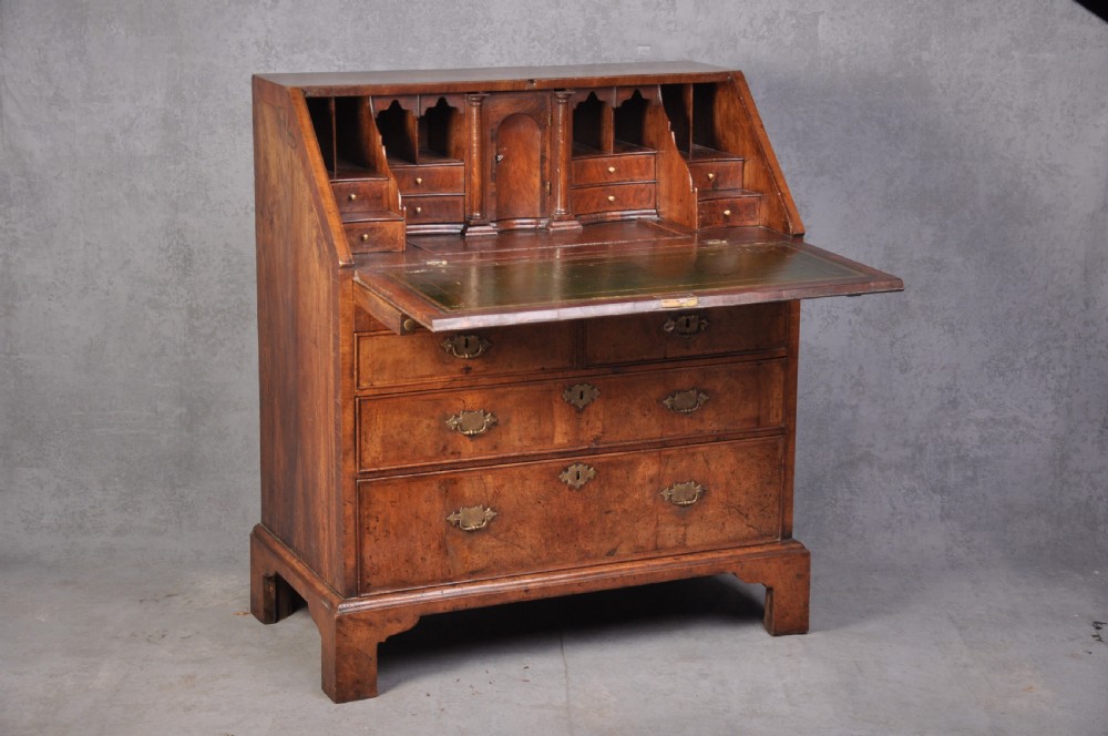 Early 18th Century Walnut Bureau View II
