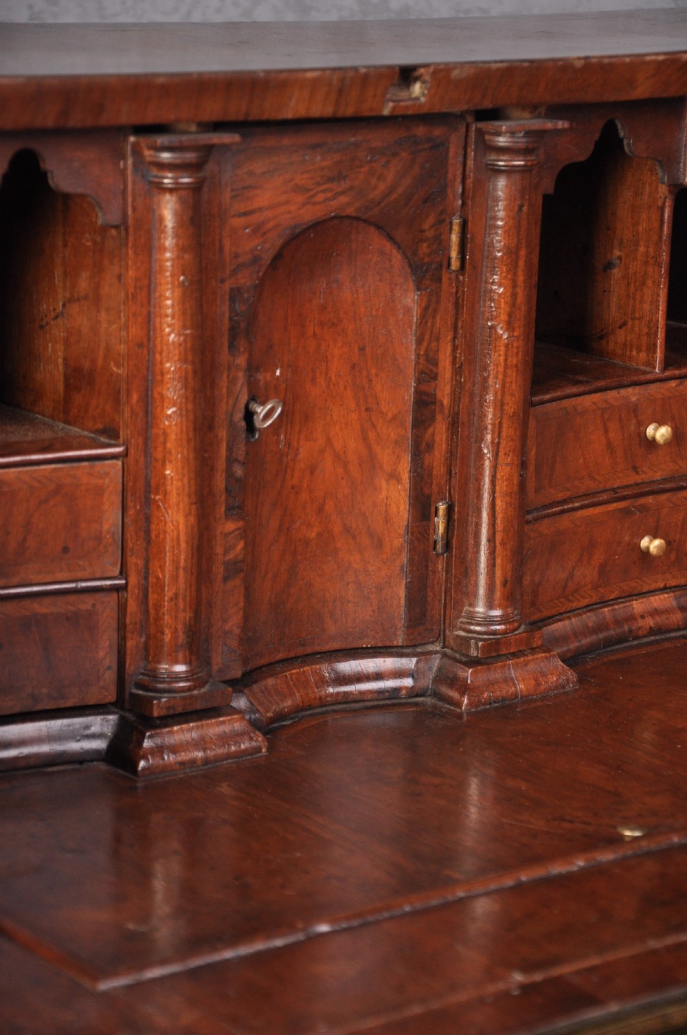 Early 18th Century Walnut Bureau View IV