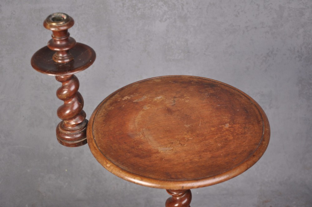 Walnut Table with Candle holder  View II