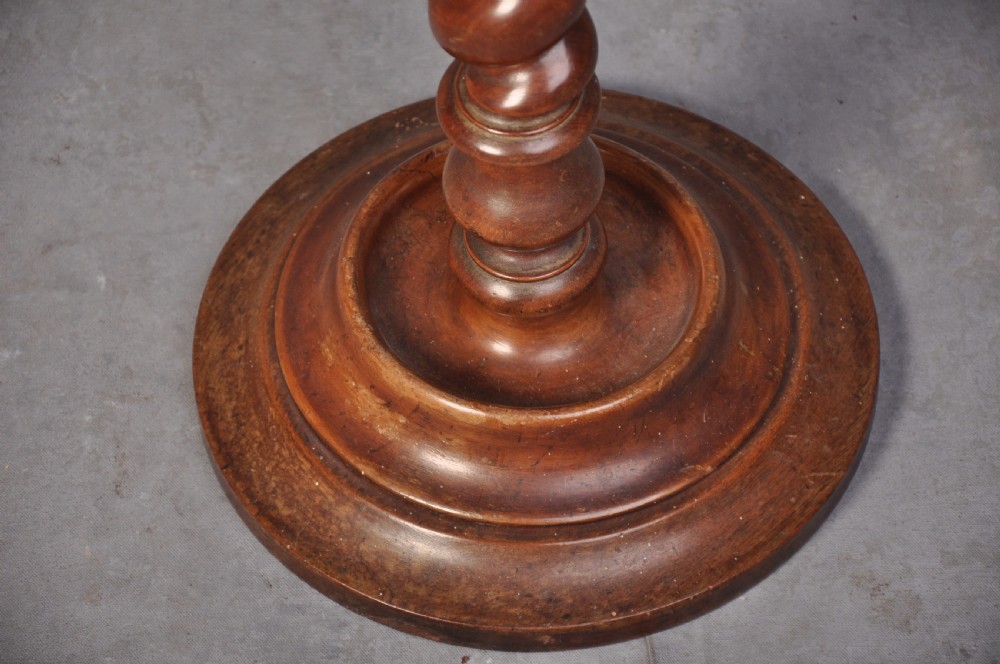 Walnut Table with Candle holder  View III