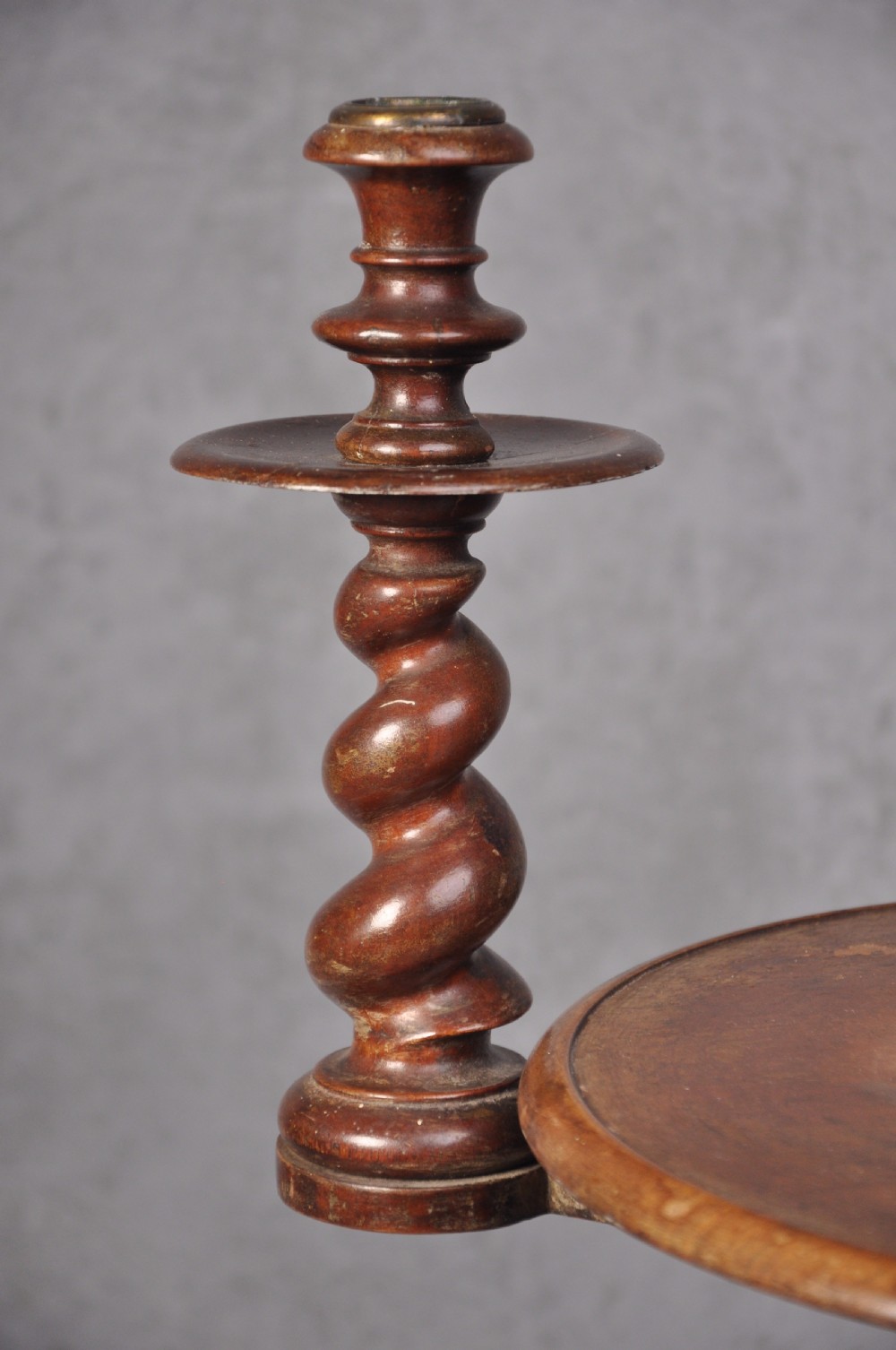 Walnut Table with Candle holder  View VI