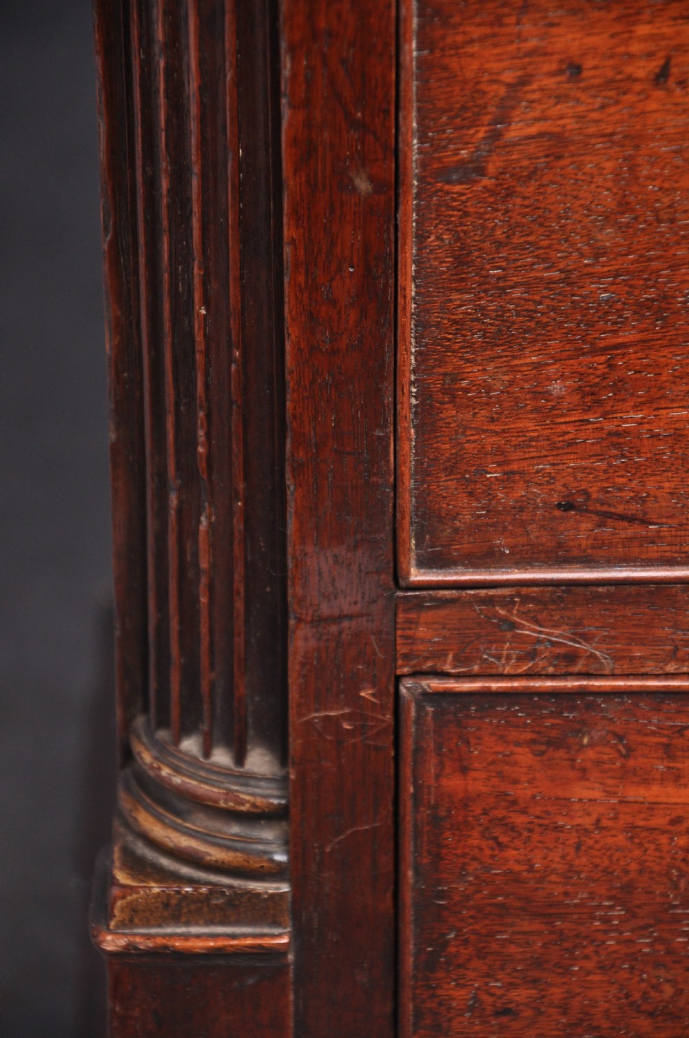 Fine 18th Century Red Walnut Chest Of Drawers View II