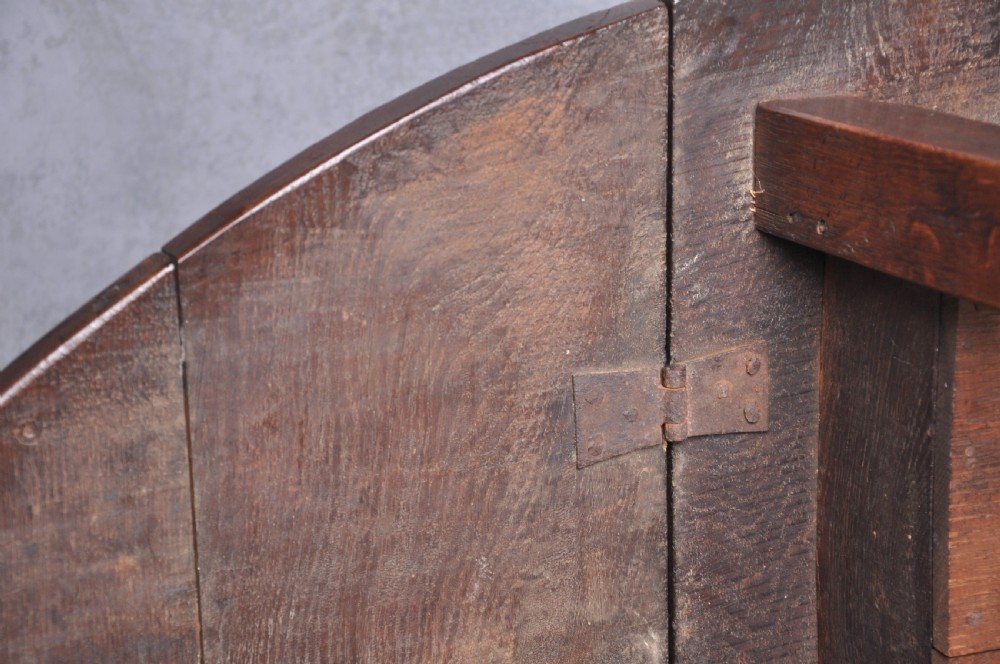 Large 17th Century Oak Drop Leaf Table View VI