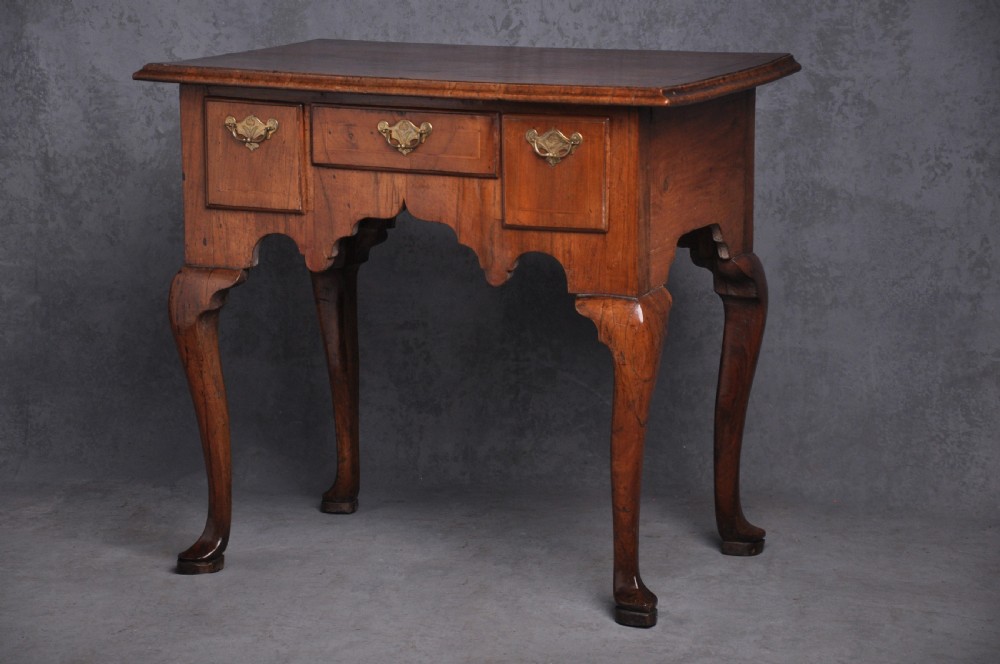 Fine Queen Ann Walnut Lowboy  View III