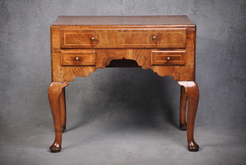 Early 18th Century Walnut Lowboy View II