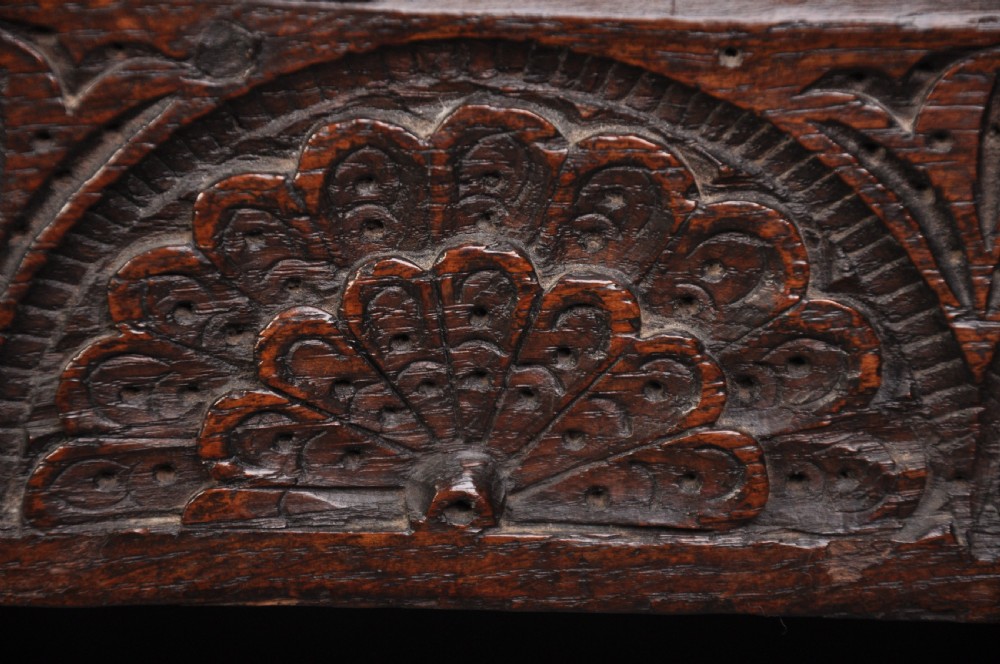17th Century Oak Coffer View VI