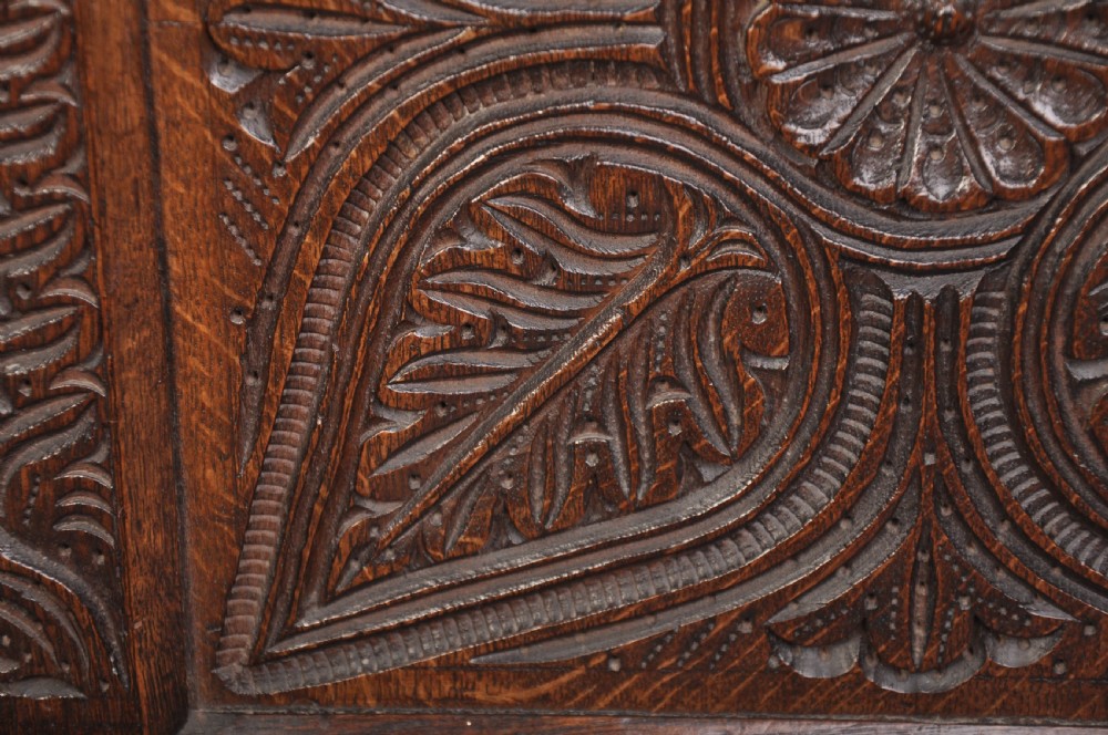 17th Century Oak Coffer View X