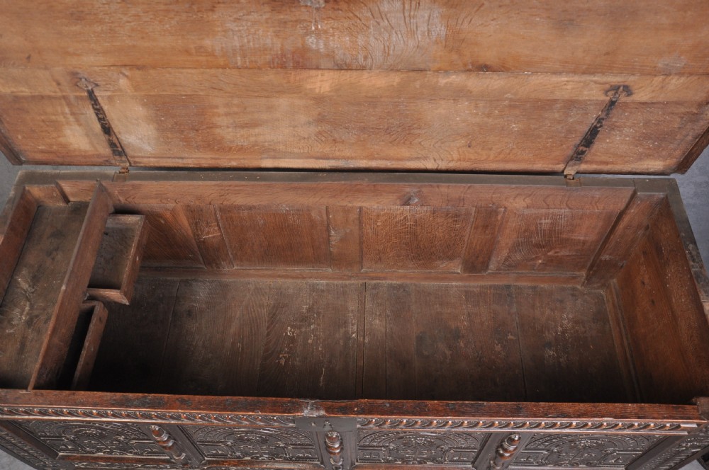 17th Century Oak Coffer View VII