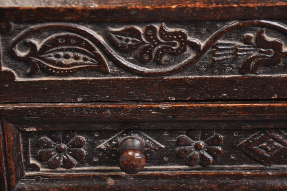 17th Century Oak Coffer View XII
