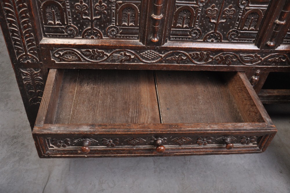 17th Century Oak Coffer View XV