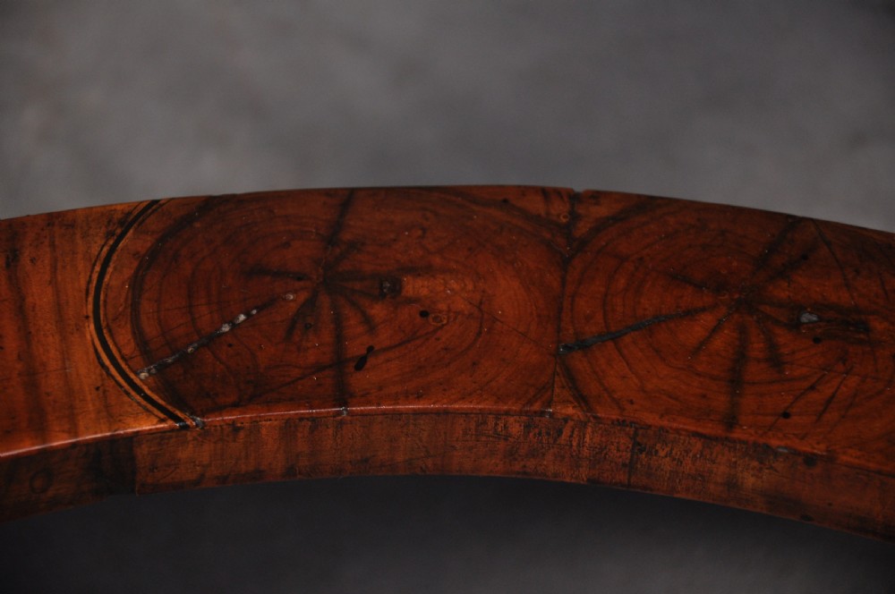 Charles II Olive Oyster-Veneered And Floral Marquetry Cabinet On Stand. View VIII