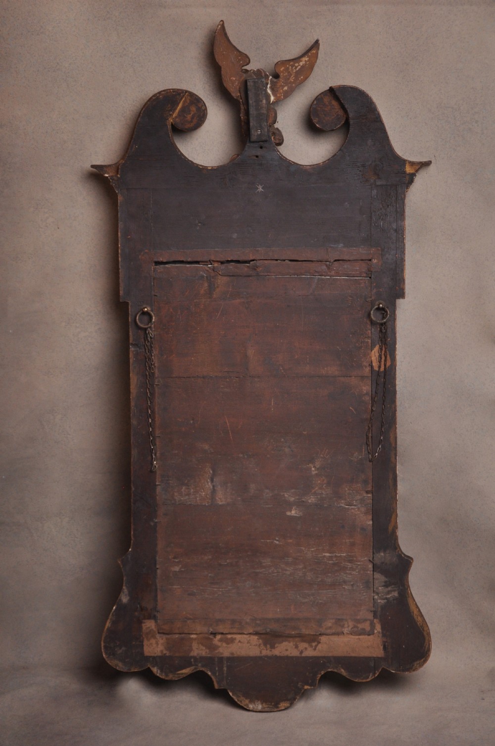 George II Walnut & Parcel Gilt Mirror View V