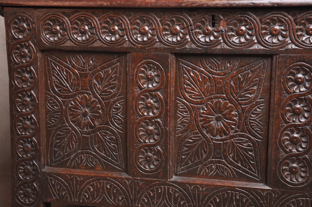 17th Century West Country Coffer View II