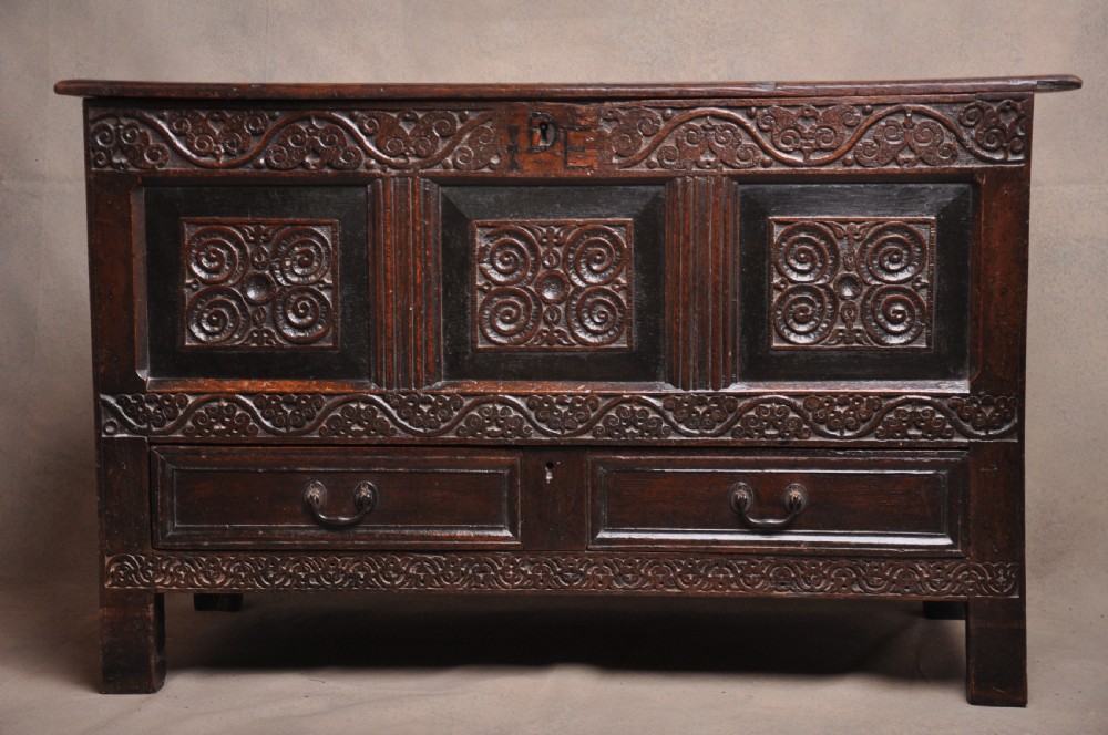 17th Century Oak Coffer