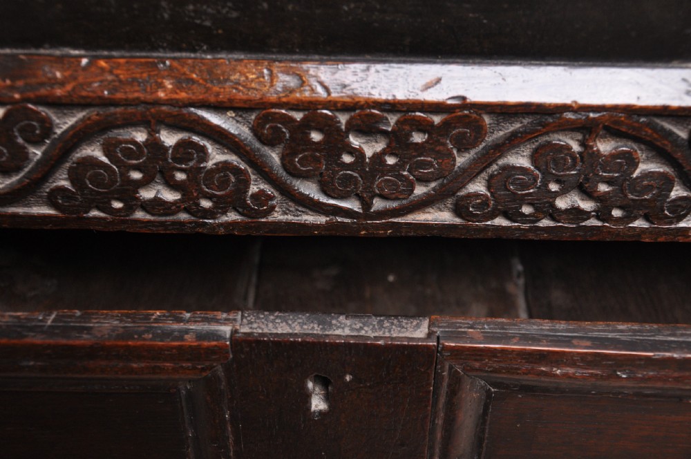 17th Century Oak Coffer View VIII