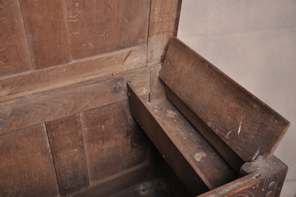 17th Century Oak Coffer View VII
