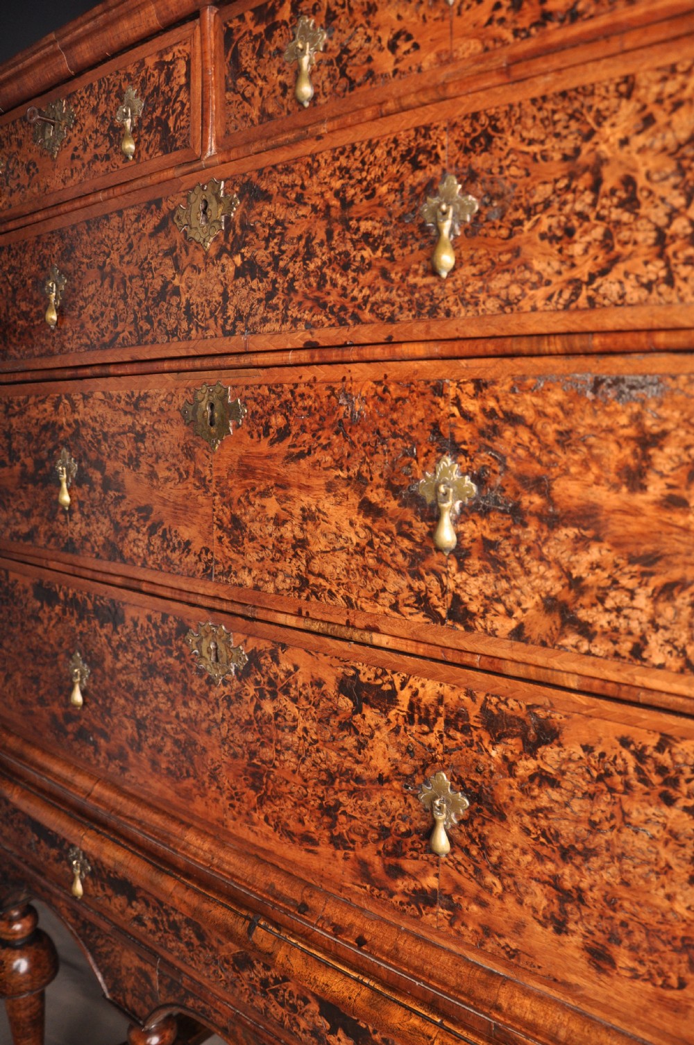 17th Century Mulberry Chest On Stand View V